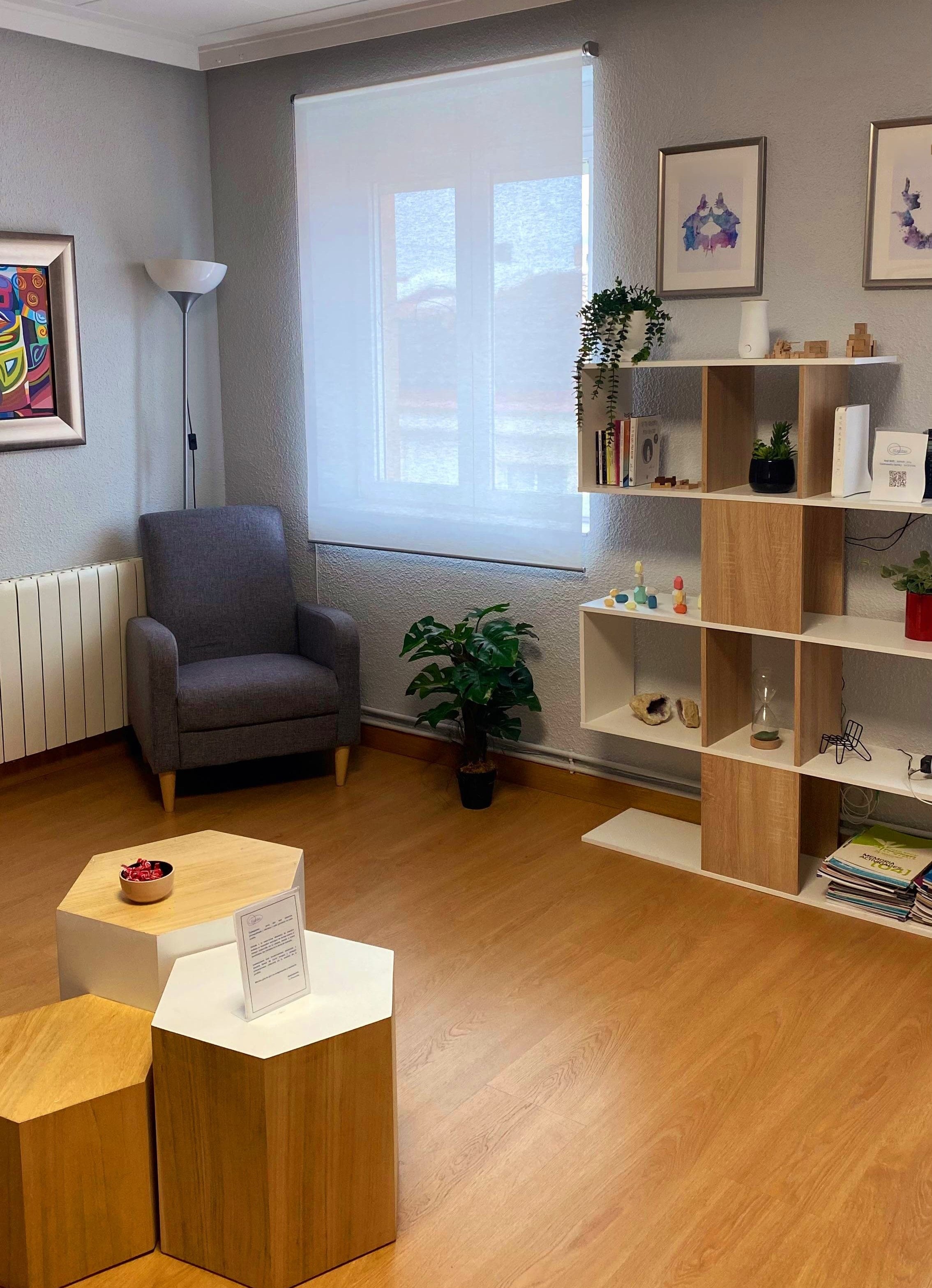 Foto de un sillon de la sala de espera